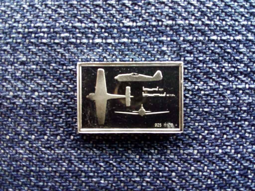 USA Franklin Rep&uuml;lős Mini-Ingot Focke-Wulf 190 .925 ez&uuml;st