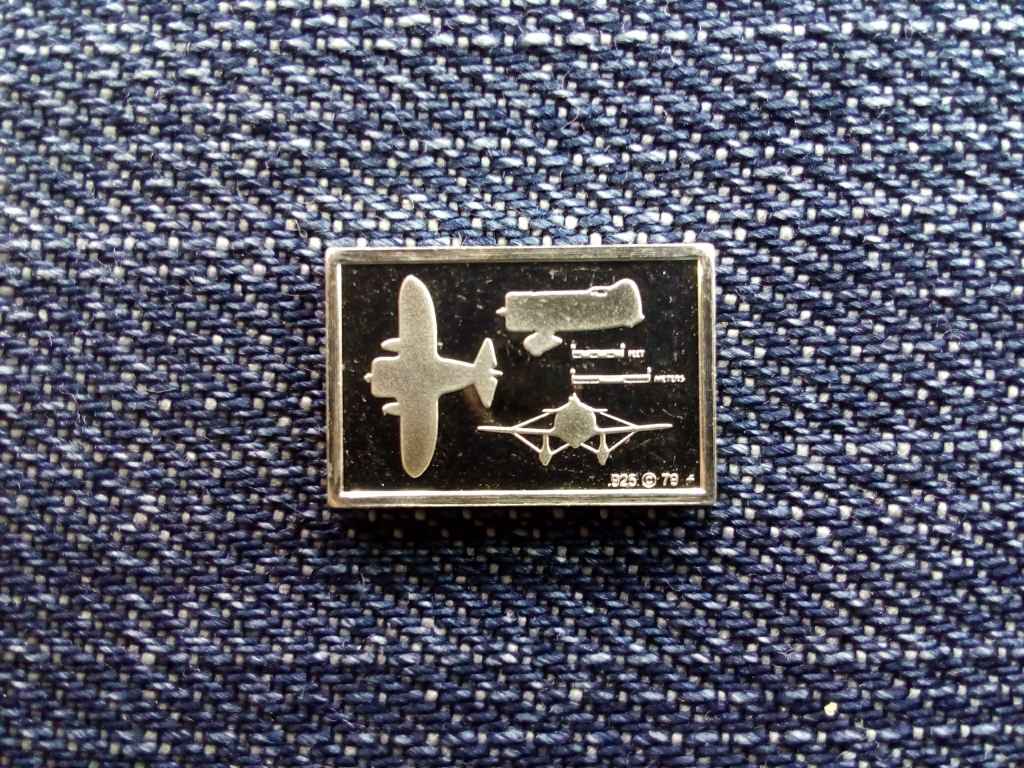USA Franklin Rep&uuml;lős Mini-Ingot GeeBee R1 .925 ez&uuml;st