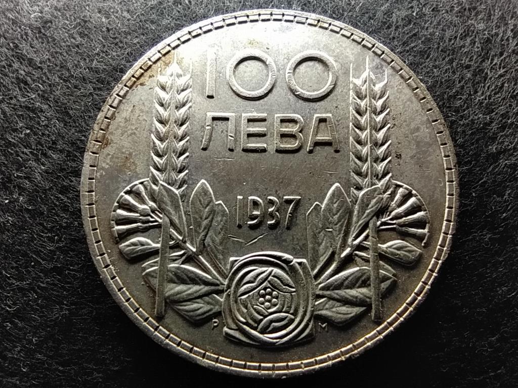 Bulg&aacute;ria III. Borisz (1913-1943) .500 ez&uuml;st 100 Leva