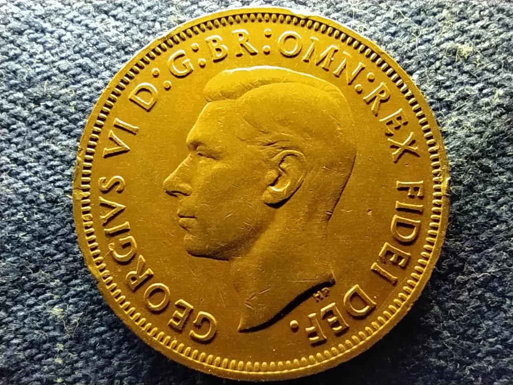 Anglia VI. Gy&ouml;rgy (1936-1952) 1/2 Penny