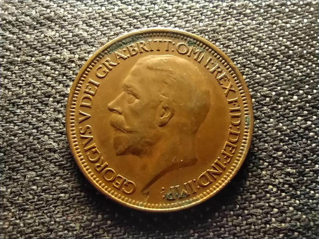 Anglia V. Gy&ouml;rgy (1910-1936) 1/2 Penny