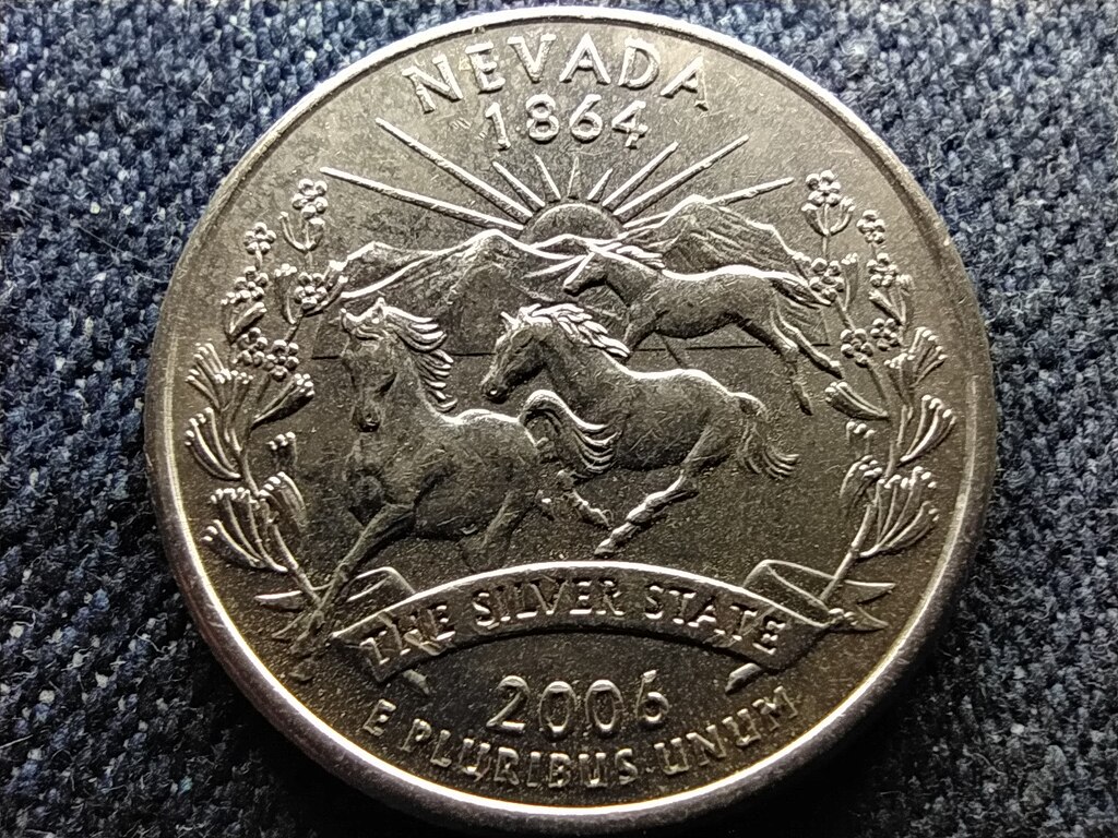 USA 50 State Quarters Nevada 1/4 Doll&aacute;r