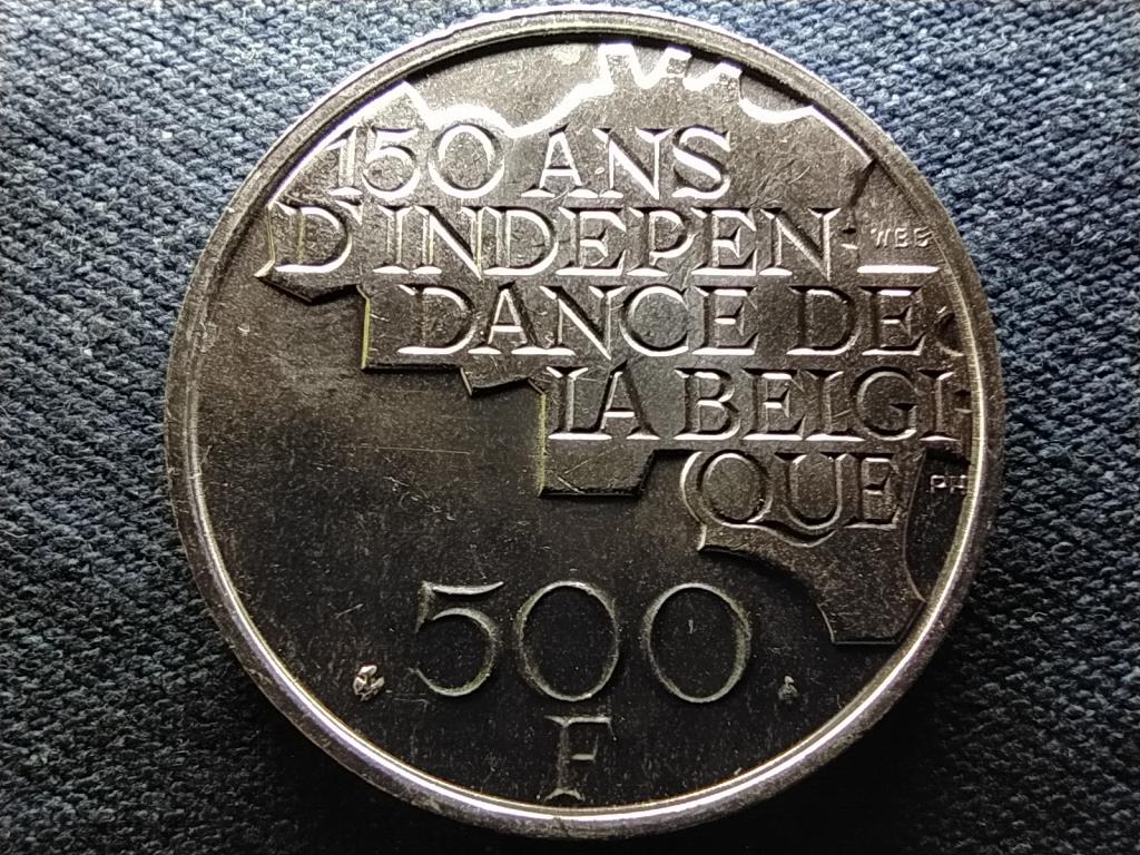 Belgium A f&uuml;ggetlens&eacute;g 150. &eacute;vfordul&oacute;ja .510 ez&uuml;st 500 Frank (francia felirat)