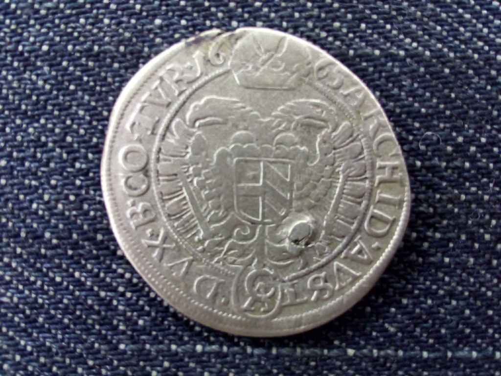 N&eacute;met-R&oacute;mai Birodalom Leopold I. cs&aacute;sz&aacute;r (1658-1705) ez&uuml;st 3 krajc&aacute;r