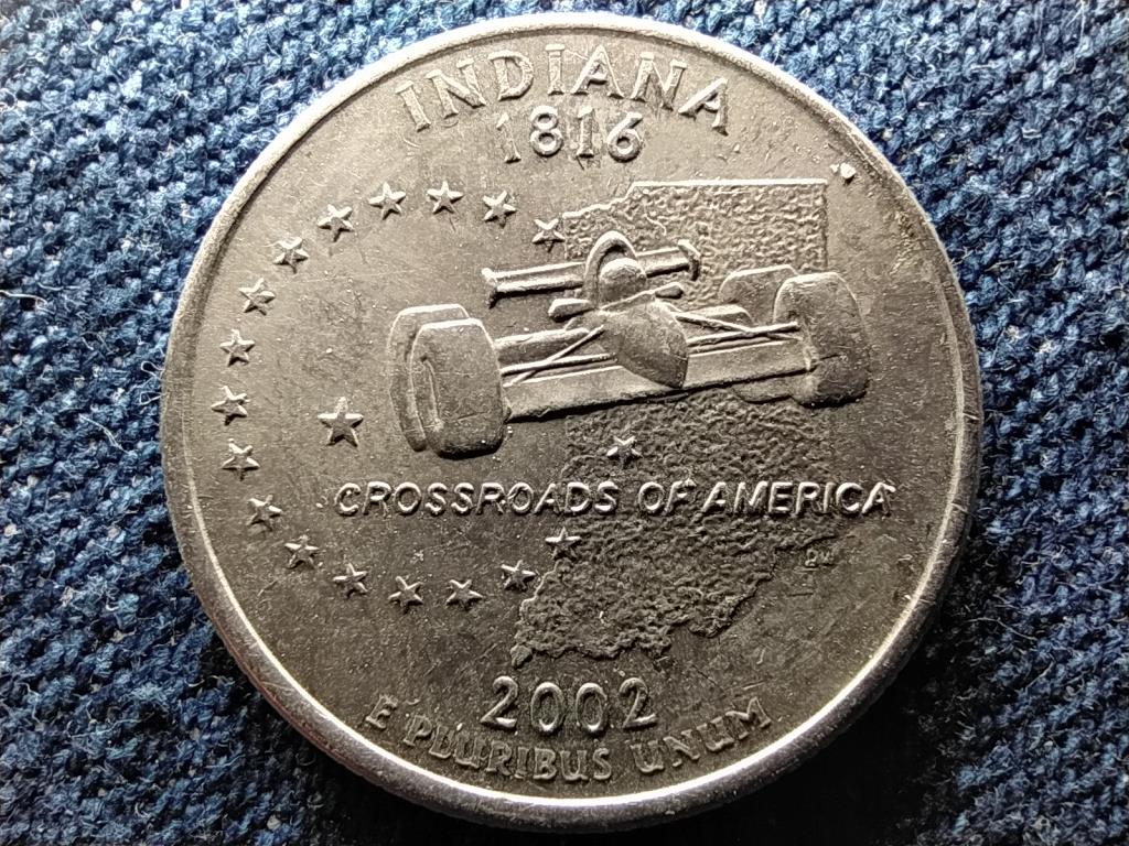 USA 50 State Quarters Indiana 1/4 Doll&aacute;r