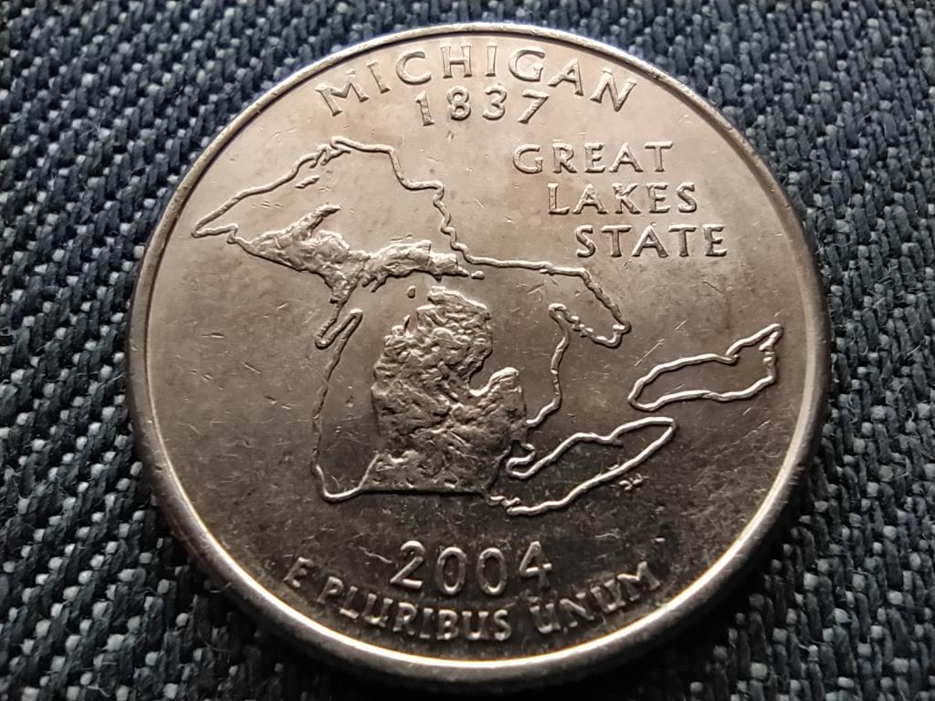 USA 50 State Quarters Michigan 1/4 Doll&aacute;r