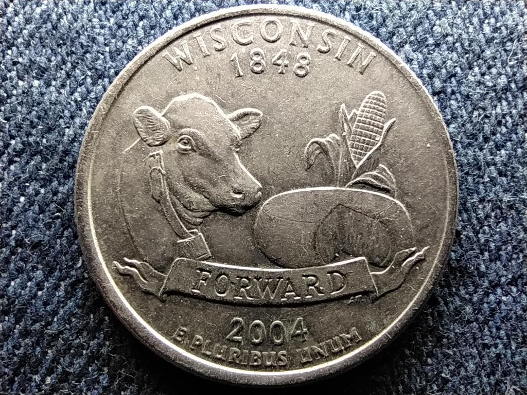 USA 50 State Quarters Wisconsin 1/4 Doll&aacute;r