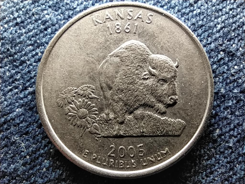 USA 50 State Quarters Kansas 1/4 Doll&aacute;r