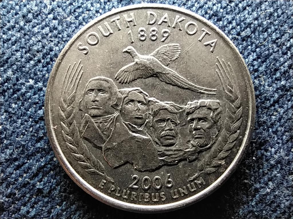 USA 50 State Quarters D&eacute;l-Dakota 1/4 Doll&aacute;r
