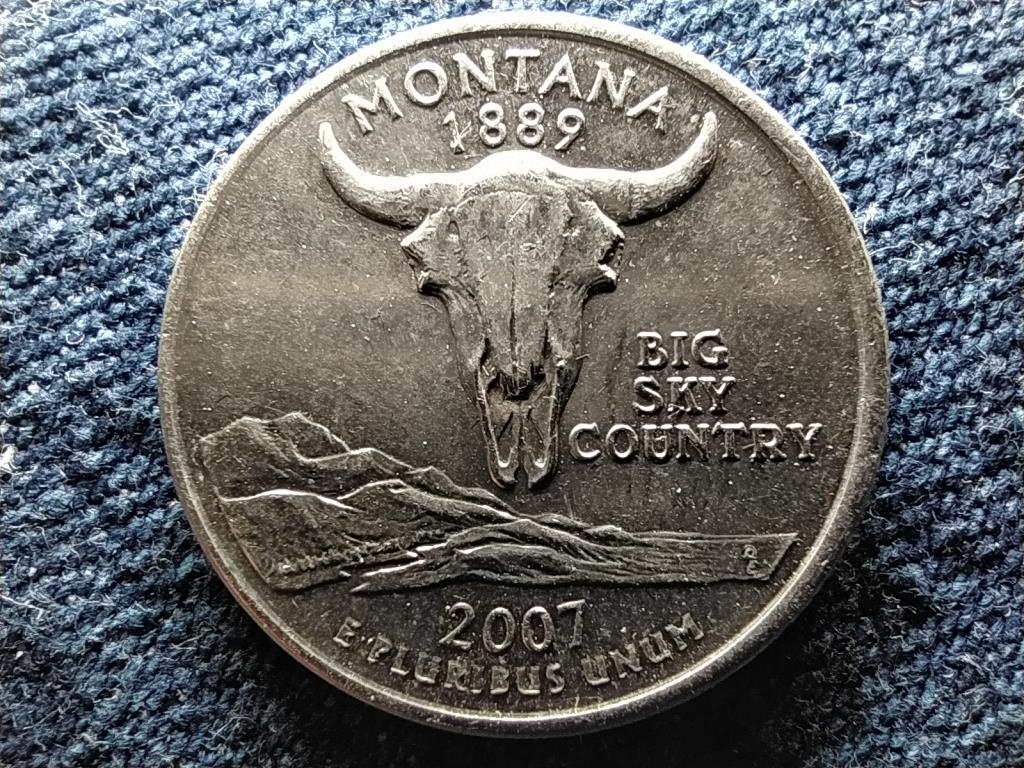 USA 50 State Quarters Montana 1/4 Doll&aacute;r