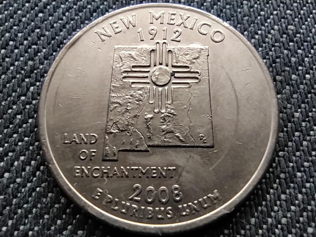 USA 50 State Quarters &Uacute;j-Mexik&oacute; 1/4 Doll&aacute;r