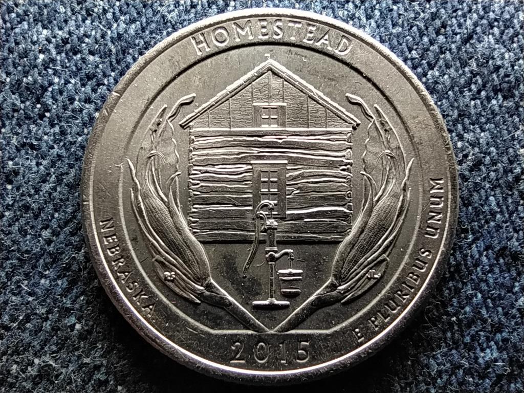 USA A gy&ouml;ny&ouml;rű Amerika Nebraska 1/4 Doll&aacute;r