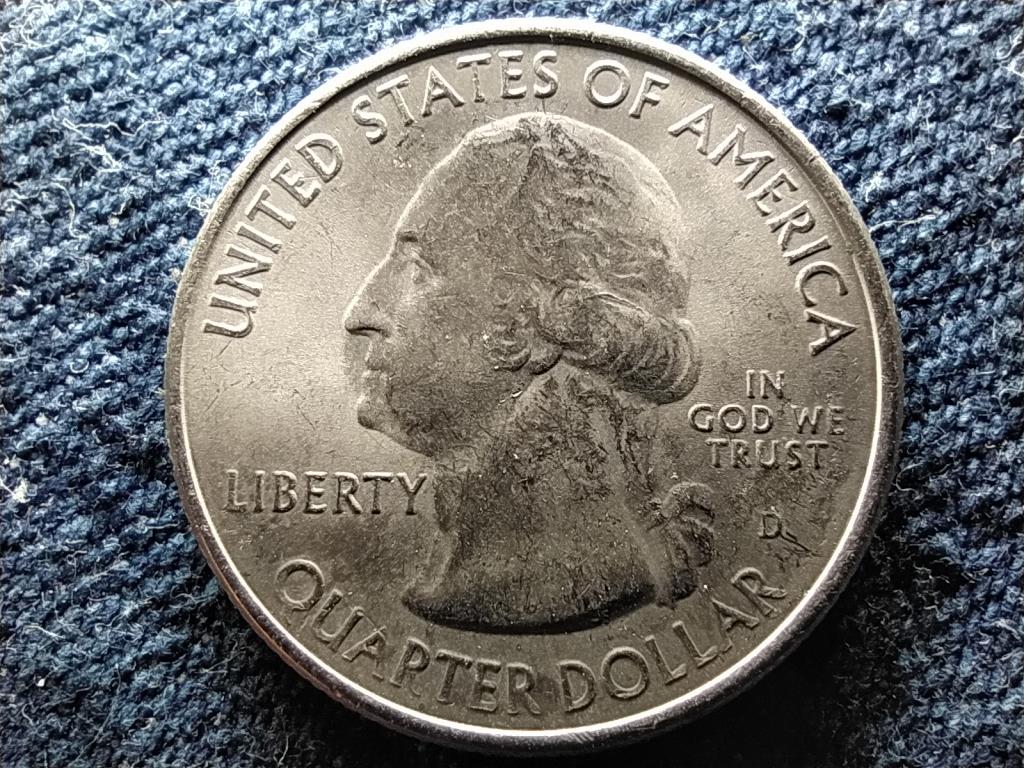 USA A gy&ouml;ny&ouml;rű Amerika Oklahoma 1/4 Doll&aacute;r
