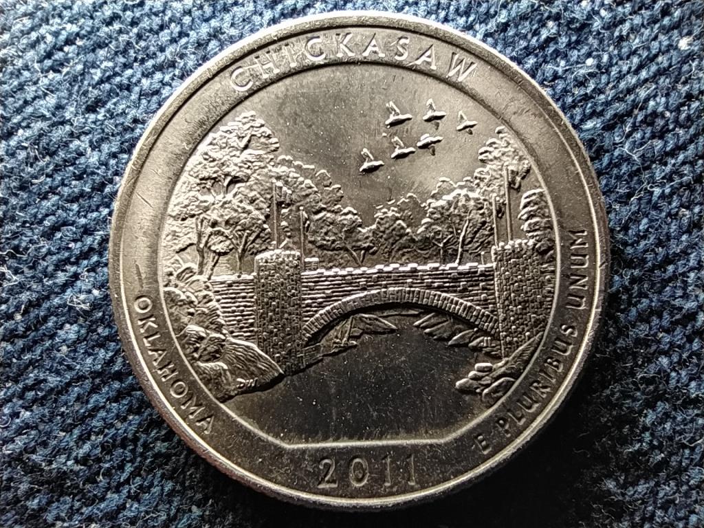 USA A gy&ouml;ny&ouml;rű Amerika Oklahoma 1/4 Doll&aacute;r