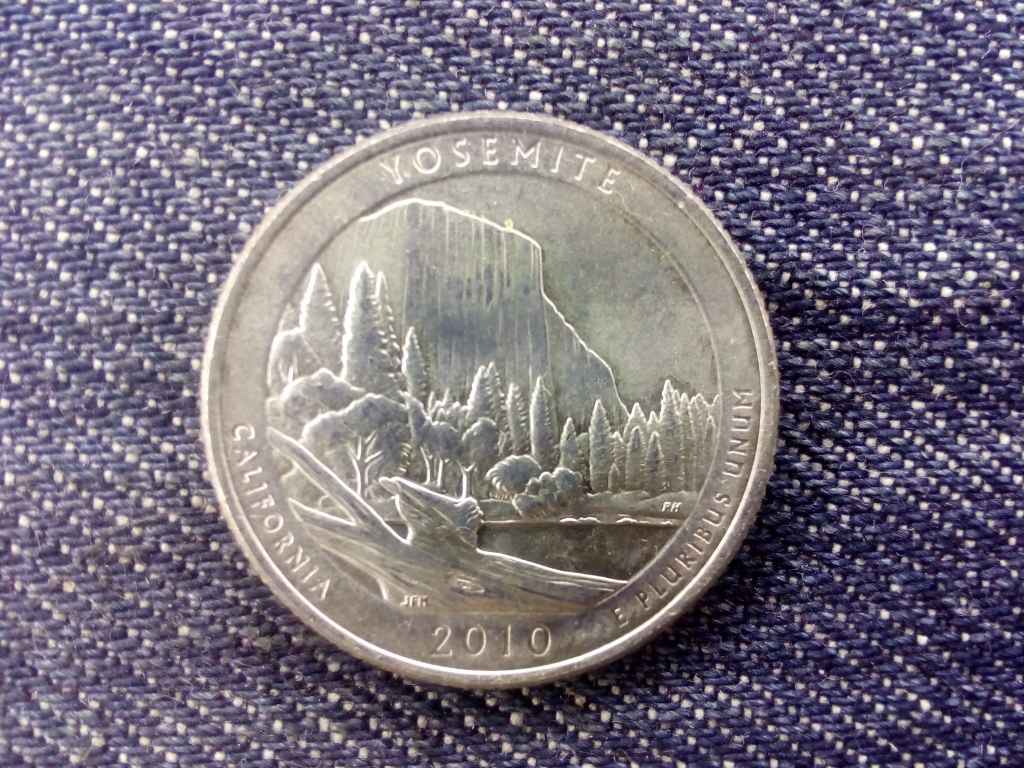 USA A gy&ouml;ny&ouml;rű Amerika Kalifornia 1/4  Doll&aacute;r