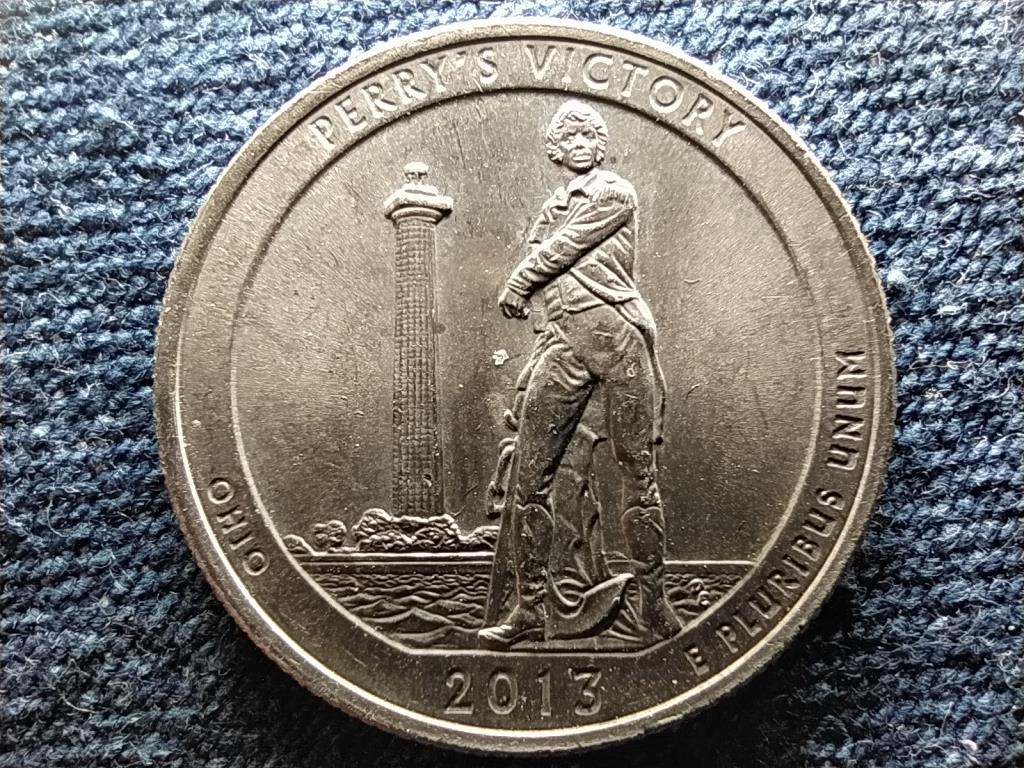 USA A gy&ouml;ny&ouml;rű Amerika Ohio 1/4 Doll&aacute;r