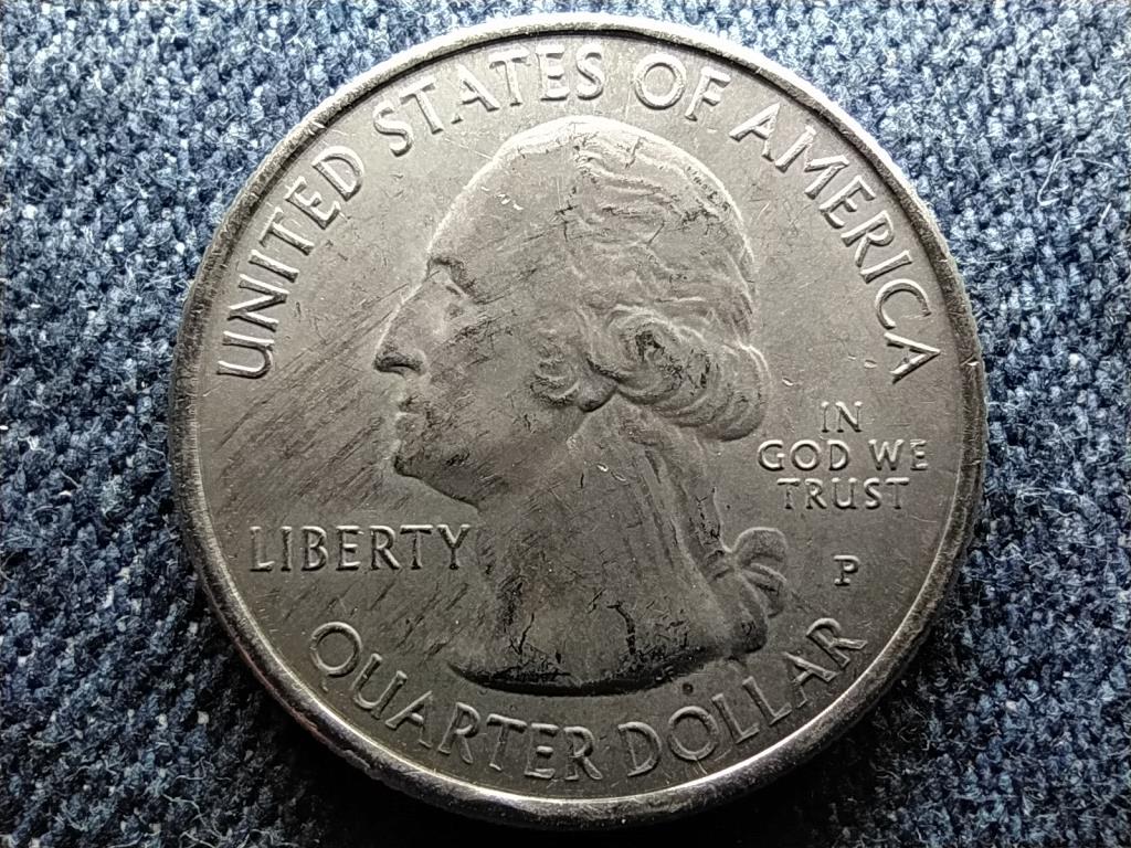 USA A gy&ouml;ny&ouml;rű Amerika New Hampshire 1/4 Doll&aacute;r