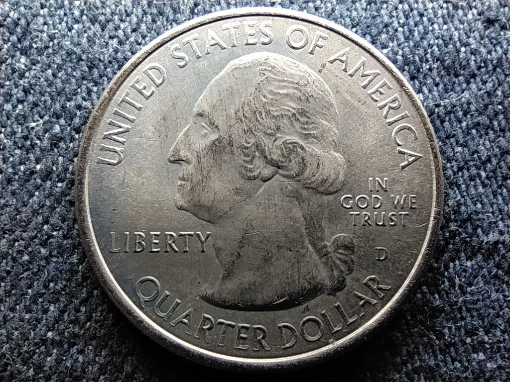 USA A gy&ouml;ny&ouml;rű Amerika Virginia 1/4 Doll&aacute;r
