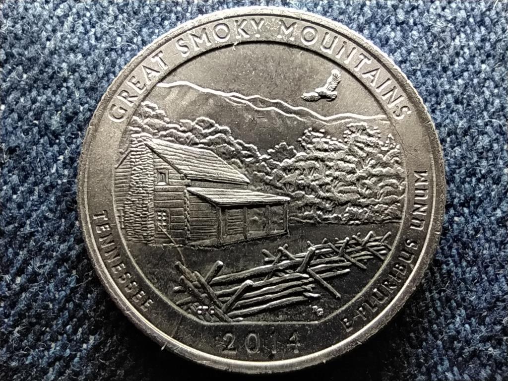 USA A gy&ouml;ny&ouml;rű Amerika Tennessee 1/4 Doll&aacute;r