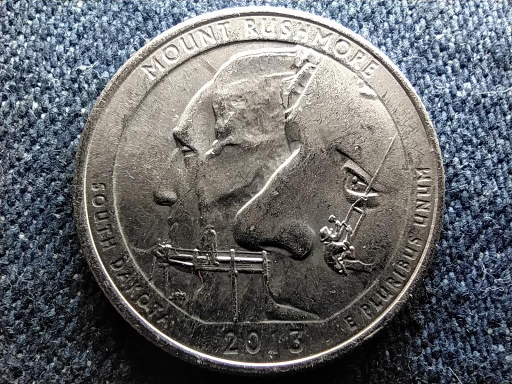 USA A gy&ouml;ny&ouml;rű Amerika D&eacute;l-Dakota 1/4 Doll&aacute;r