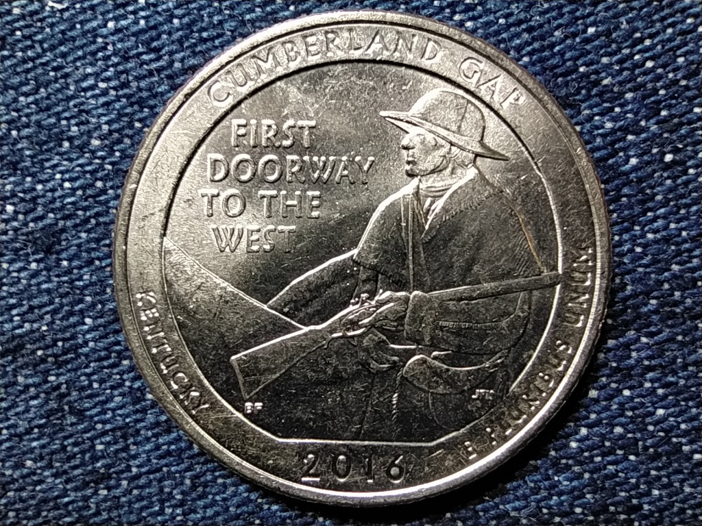 USA A gy&ouml;ny&ouml;rű Amerika Kentucky 1/4 Doll&aacute;r