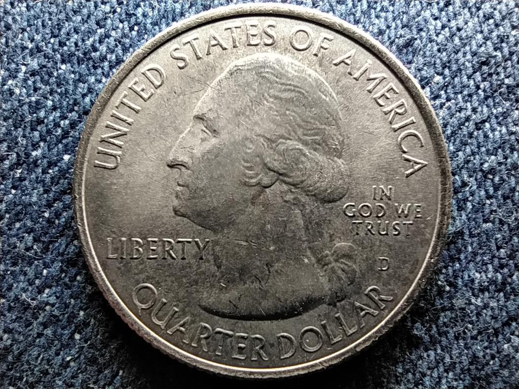 USA A gy&ouml;ny&ouml;rű Amerika New York 1/4 Doll&aacute;r