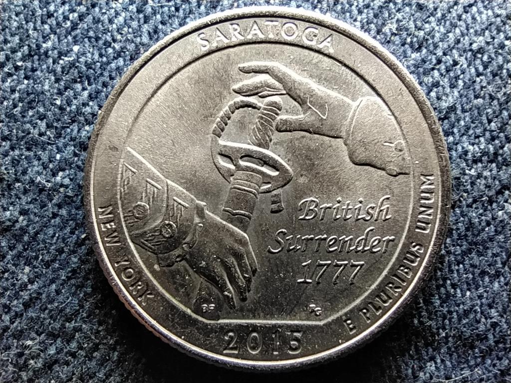 USA A gy&ouml;ny&ouml;rű Amerika New York 1/4 Doll&aacute;r