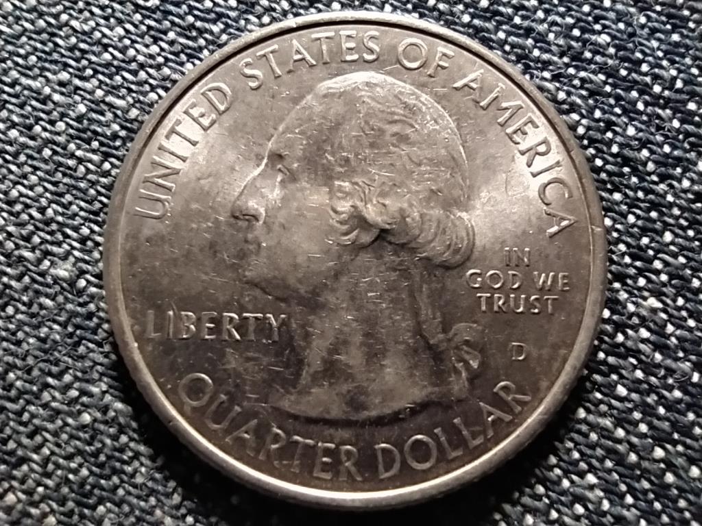 USA A gy&ouml;ny&ouml;rű Amerika &Eacute;szak-Karolina 1/4 Doll&aacute;r