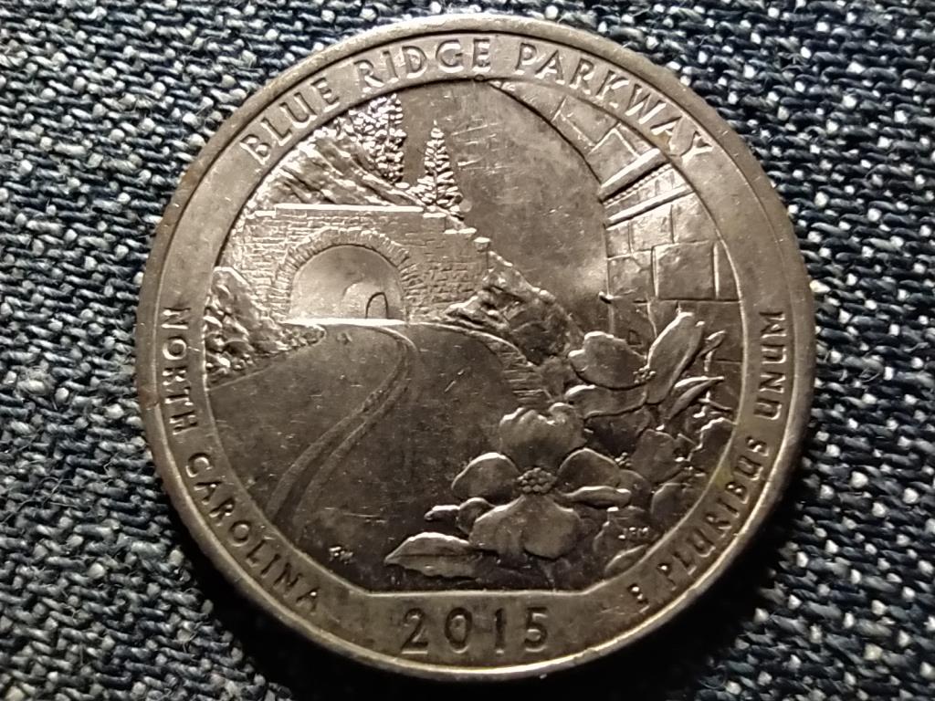 USA A gy&ouml;ny&ouml;rű Amerika &Eacute;szak-Karolina 1/4 Doll&aacute;r
