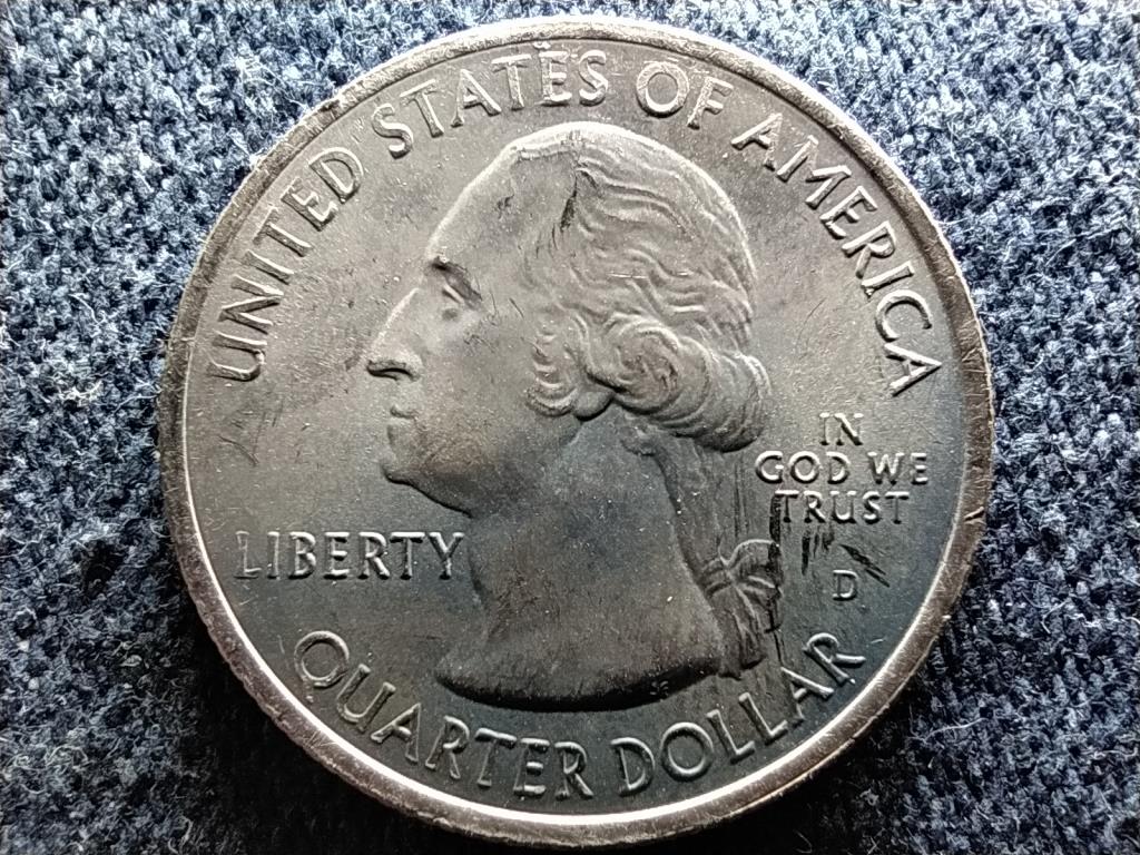 USA A gy&ouml;ny&ouml;rű Amerika Louisiana 1/4 Doll&aacute;r