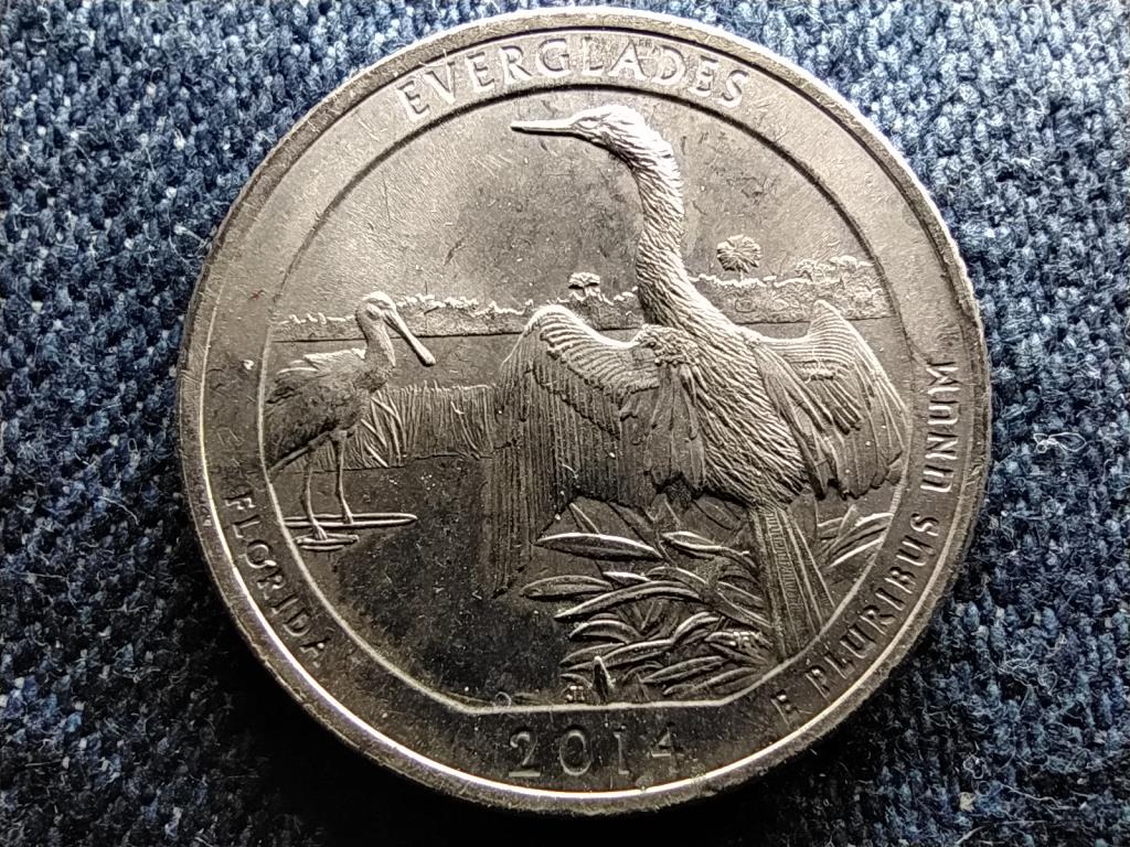 USA A gy&ouml;ny&ouml;rű Amerika Florida 1/4 Doll&aacute;r
