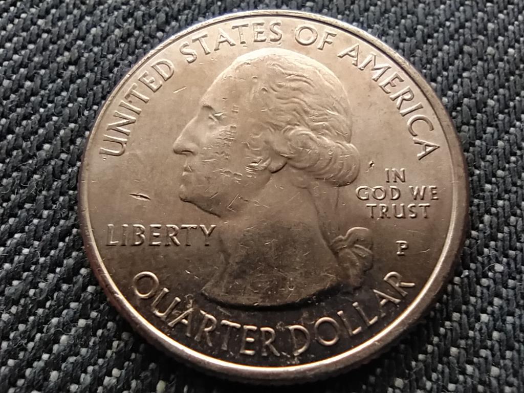 USA A gy&ouml;ny&ouml;rű Amerika Indiana 1/4 Doll&aacute;r