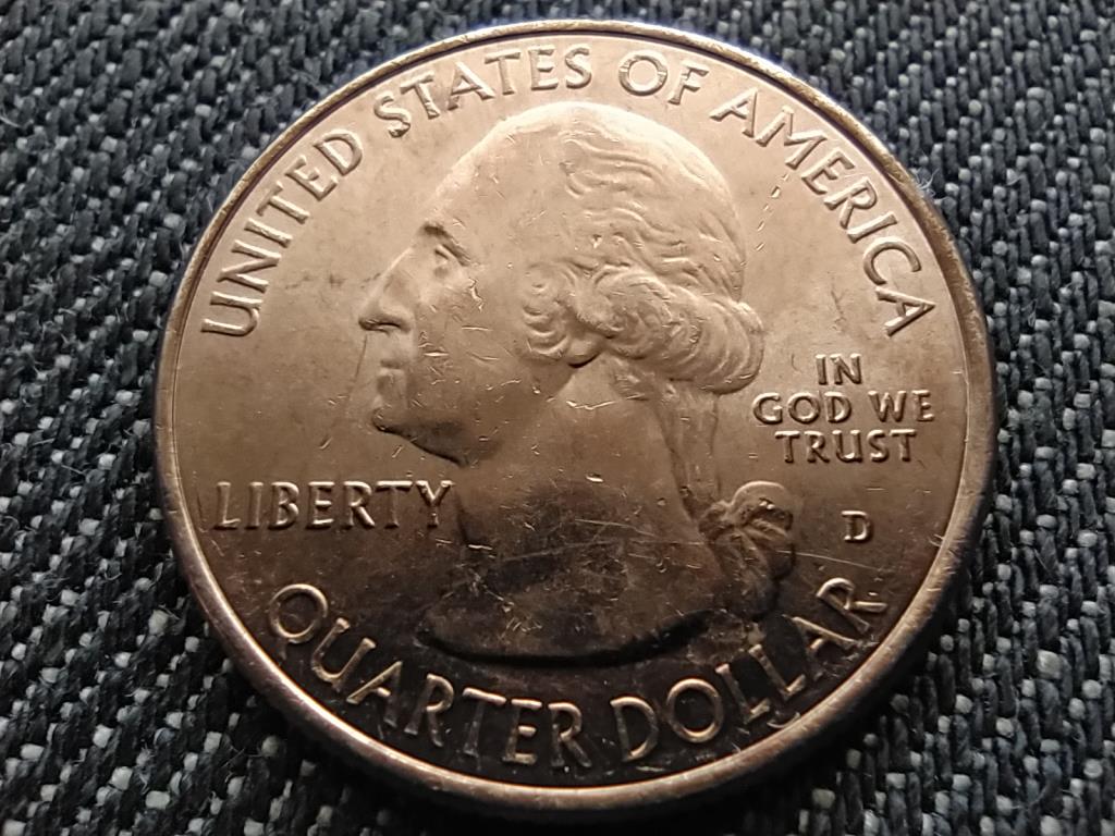 USA A gy&ouml;ny&ouml;rű Amerika New Jersey 1/4 Doll&aacute;r