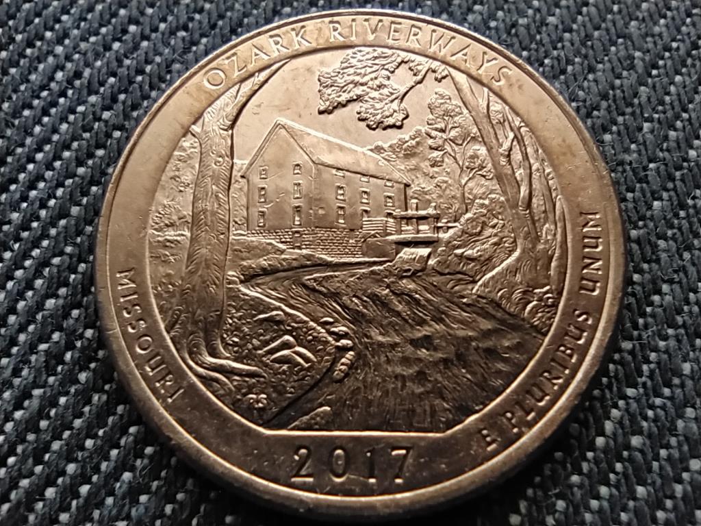 USA A gy&ouml;ny&ouml;rű Amerika Missouri 1/4 Doll&aacute;r