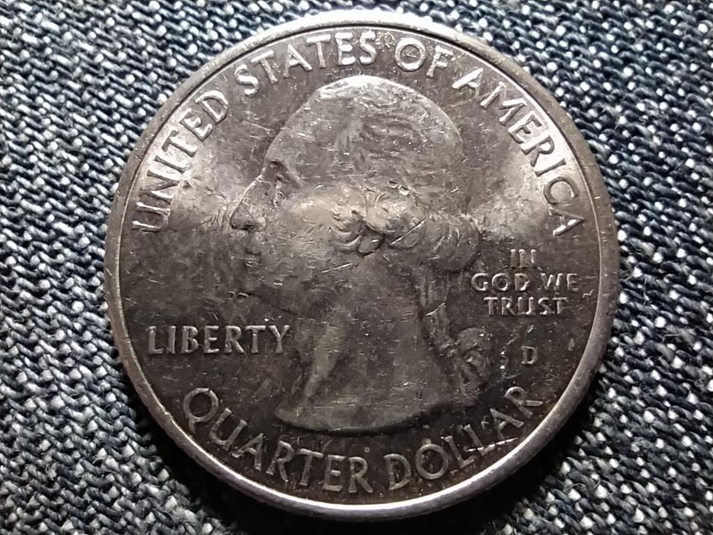 USA A gy&ouml;ny&ouml;rű Amerika Wisconsin 1/4 Doll&aacute;r