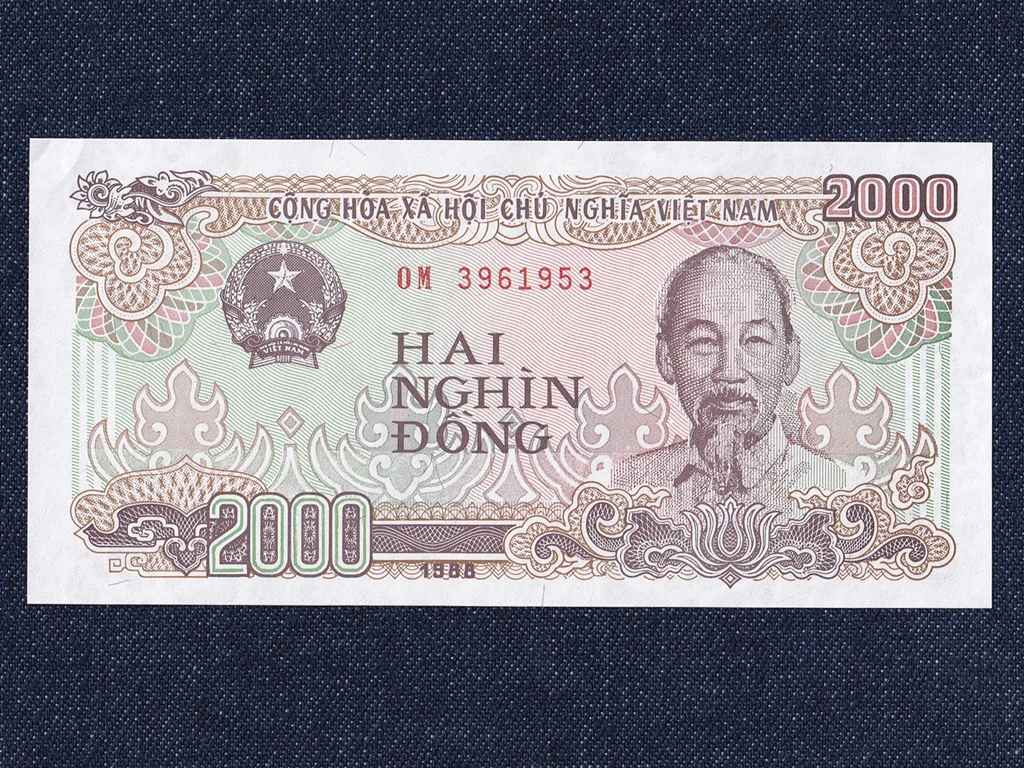Vietn&aacute;m 2000 Dong bankjegy