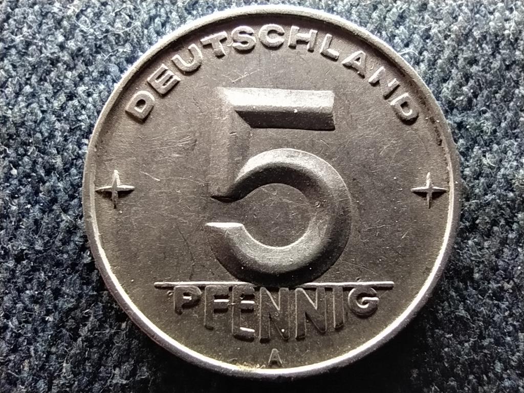 N&eacute;metorsz&aacute;g DDR (1949-1990) 5 Pfennig