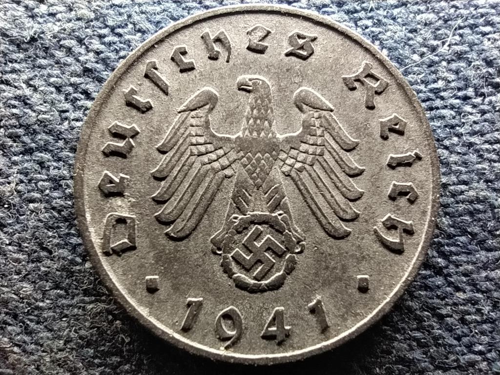 N&eacute;metorsz&aacute;g Horogkeresztes 5 birodalmi pfennig