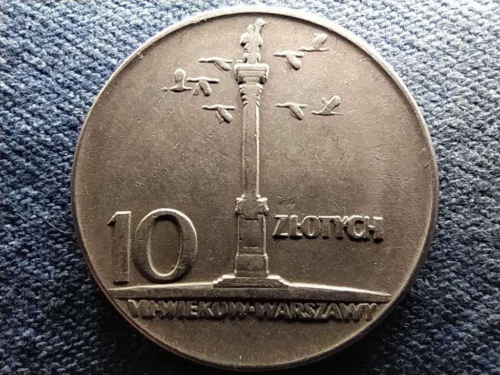 Lengyelorsz&aacute;g 700 &eacute;ves Vars&oacute; Zsigmond oszlop 10 Zloty