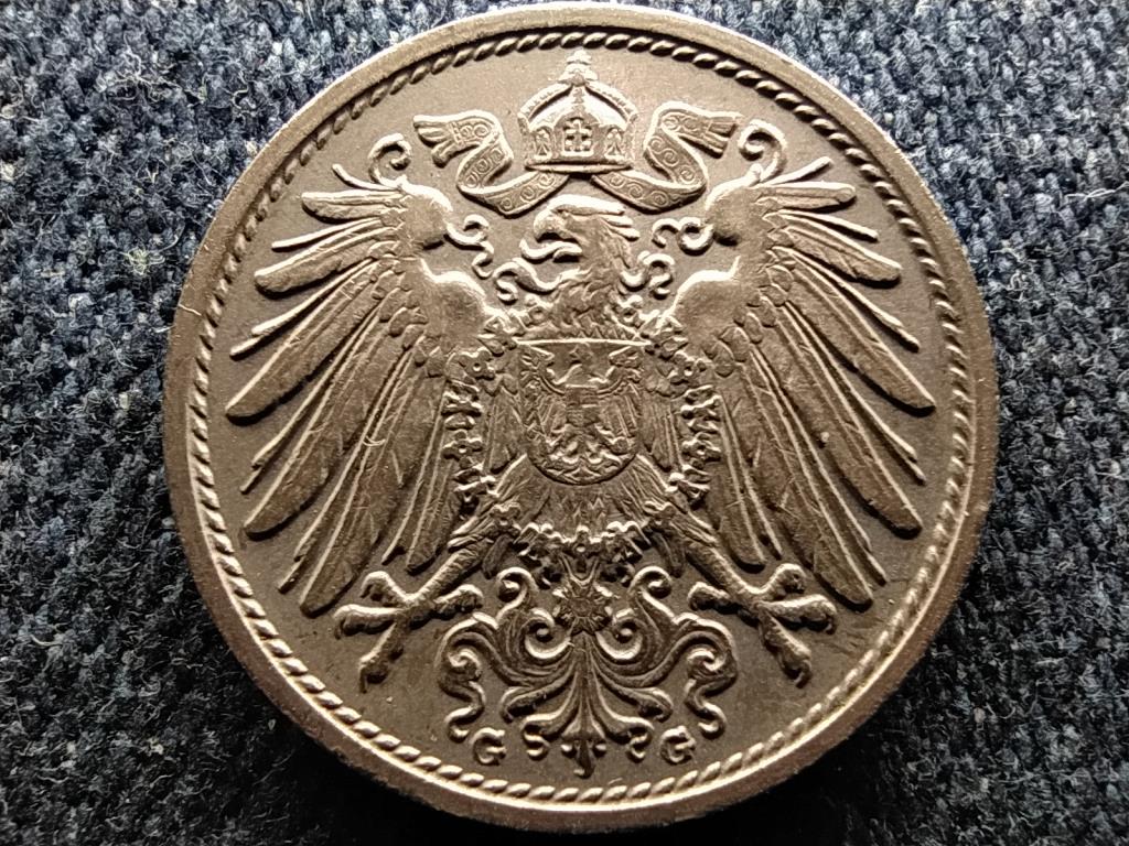 N&eacute;metorsz&aacute;g M&aacute;sodik Birodalom II. Vilmos (1888-1918) 10 Pfennig