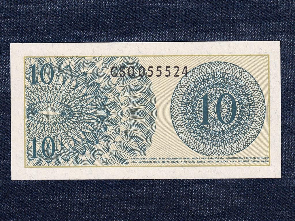 Indon&eacute;zia 10 Sen bankjegy