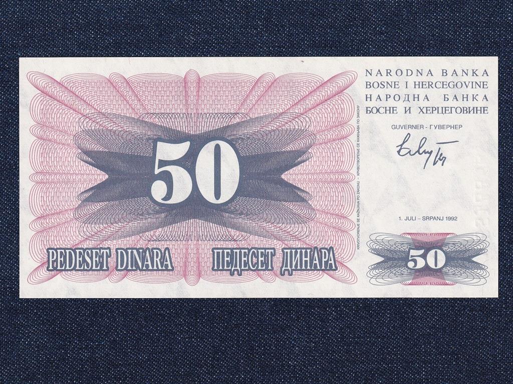 Bosznia-Hercegovina K&ouml;zt&aacute;rsas&aacute;g (1992-0) 50 D&iacute;n&aacute;r bankjegy
