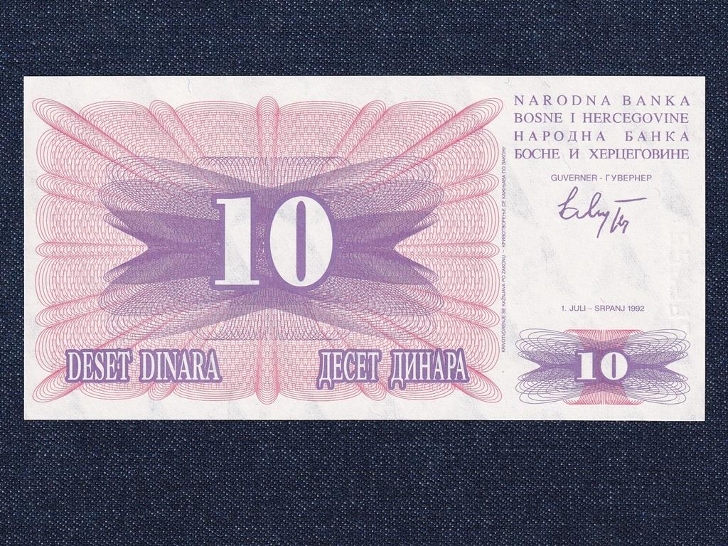 Bosznia-Hercegovina K&ouml;zt&aacute;rsas&aacute;g (1992-0) 10 D&iacute;n&aacute;r bankjegy