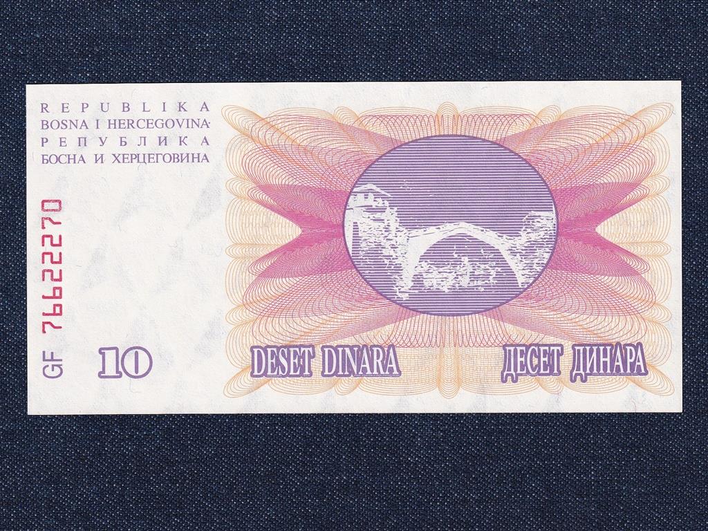 Bosznia-Hercegovina K&ouml;zt&aacute;rsas&aacute;g (1992-0) 10 D&iacute;n&aacute;r bankjegy