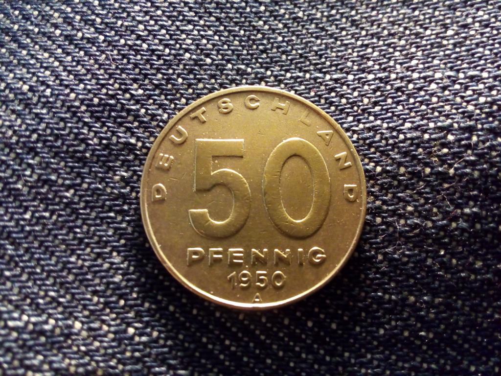 N&eacute;metorsz&aacute;g NDK (1949-1990) 50 Pfennig