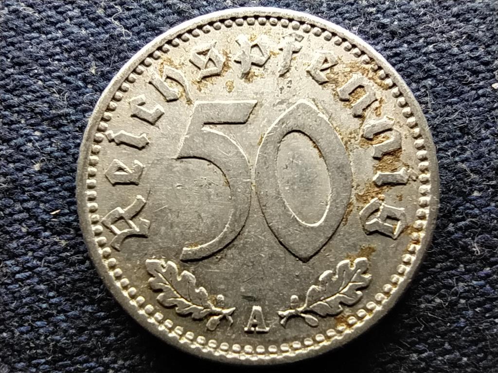N&eacute;metorsz&aacute;g Horogkeresztes 50 birodalmi pfennig