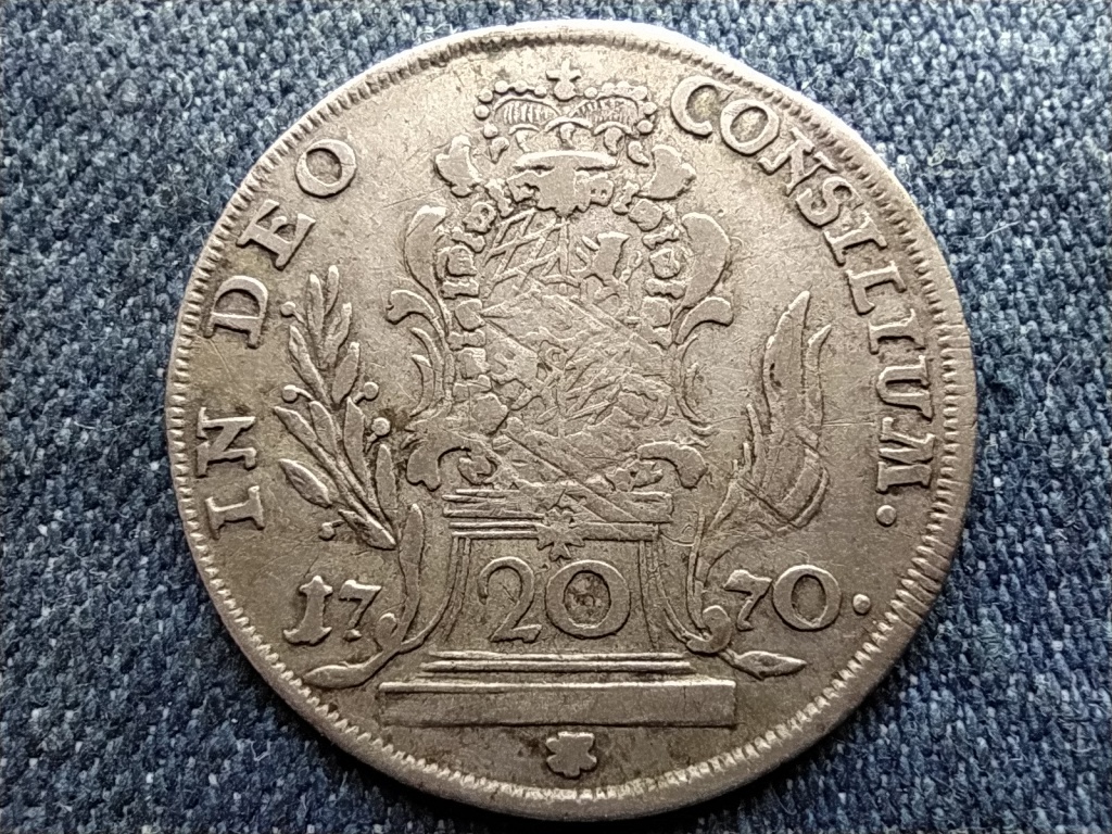 N&eacute;metorsz&aacute;g III. Miksa (1745-1777) .500 ez&uuml;st 20 Krajc&aacute;r