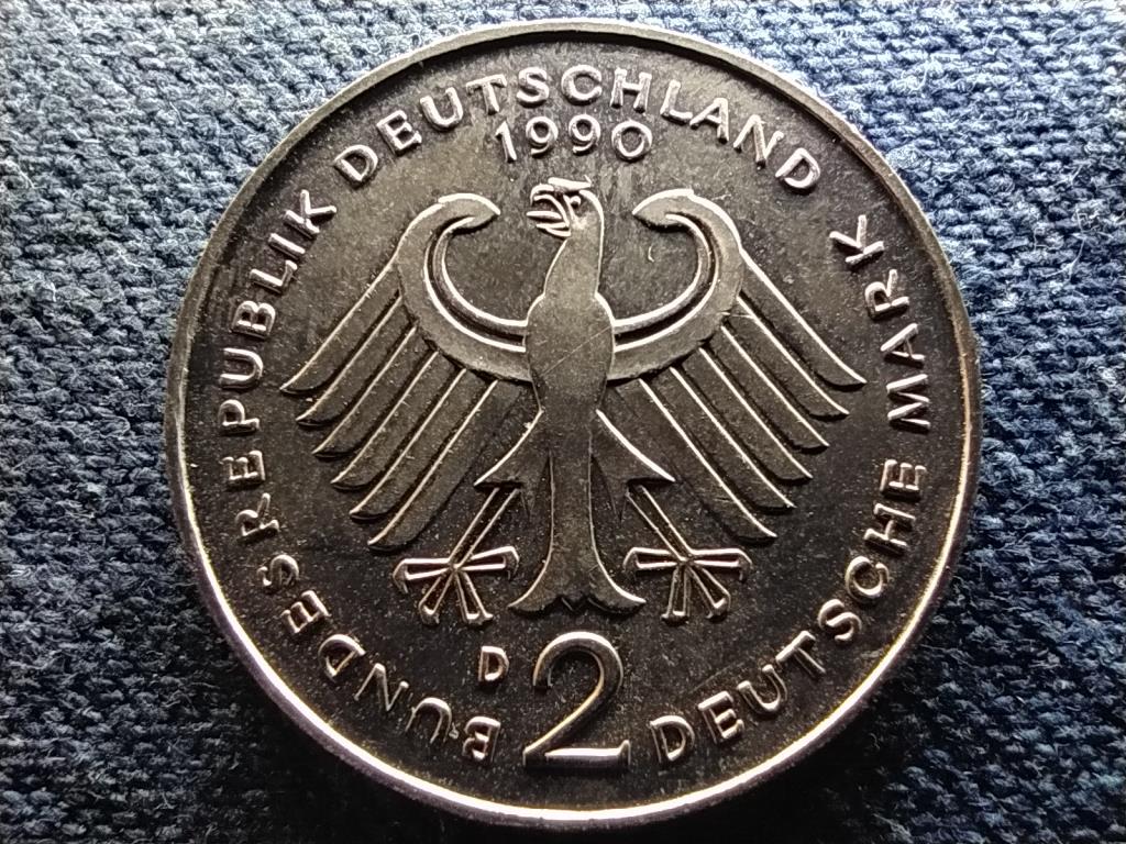 N&eacute;metorsz&aacute;g 40 &eacute;ves az NSZK Franz Josef Strauss 2 M&aacute;rka