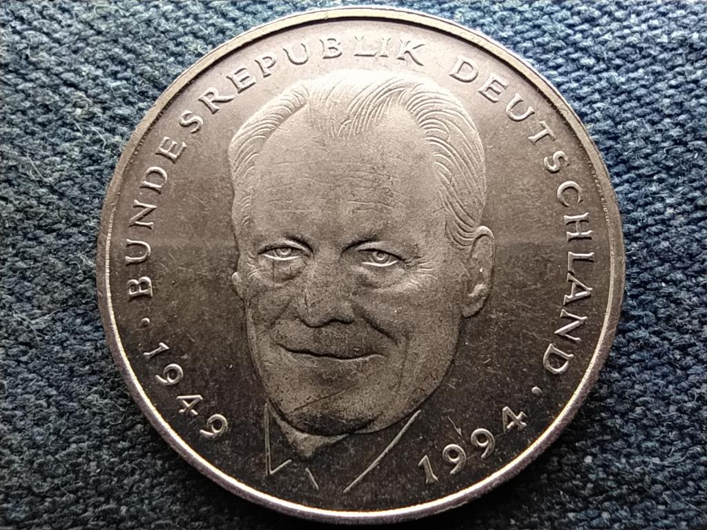 N&eacute;metorsz&aacute;g 45 &eacute;ves az NSZK Willy Brandt 2 M&aacute;rka