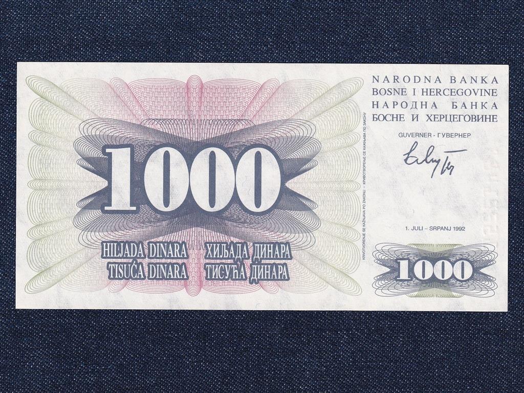 Bosznia-Hercegovina K&ouml;zt&aacute;rsas&aacute;g (1992-0) 1000 D&iacute;n&aacute;r bankjegy